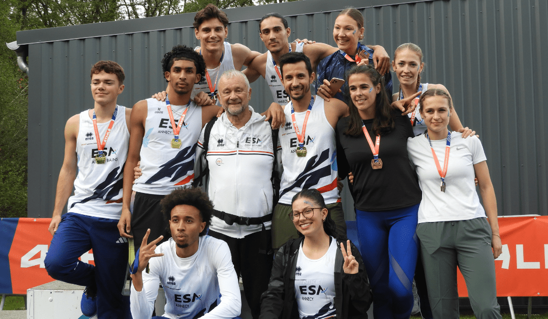 Les féminines de l’Entente Savoie Athlé brillent à Blois, le relais 4x400m masculin conserve son titre : Les résultats du week-end