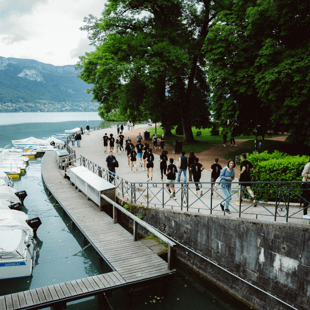 Lac Annecy Running