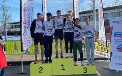 Cross de Chavanod: victoire collective pour l&rsquo;AHSA 🎽
